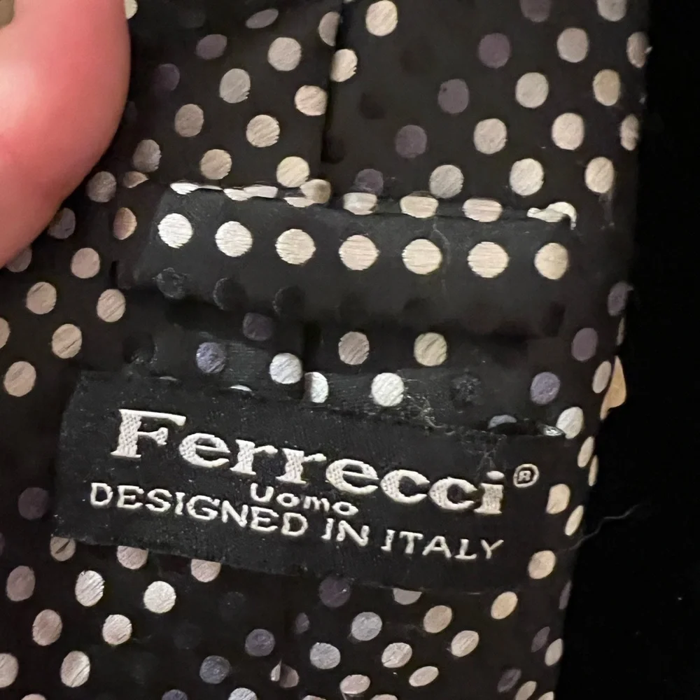 Ferrecci USA polka dot Dress Neck Tie
